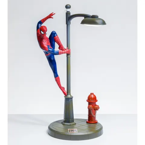 Marvel Spiderman Tischleuchte – blau – Bild 2