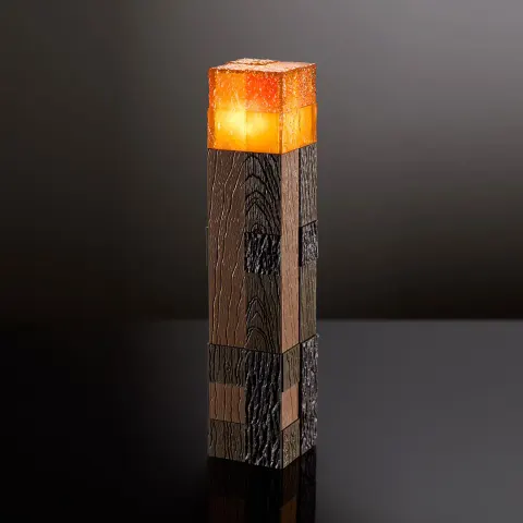 Minecraft Fackel Lampe – Bild 2