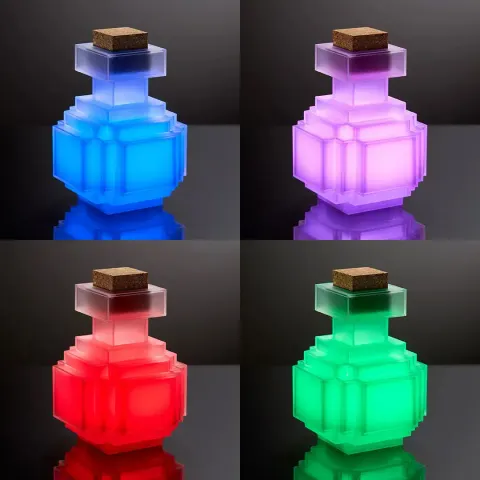 Minecraft Trankflasche Farbwechsel-Lampe – Bild 2