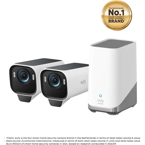 eufyCam S3 Pro 2-Cam Set white – afbeelding 3