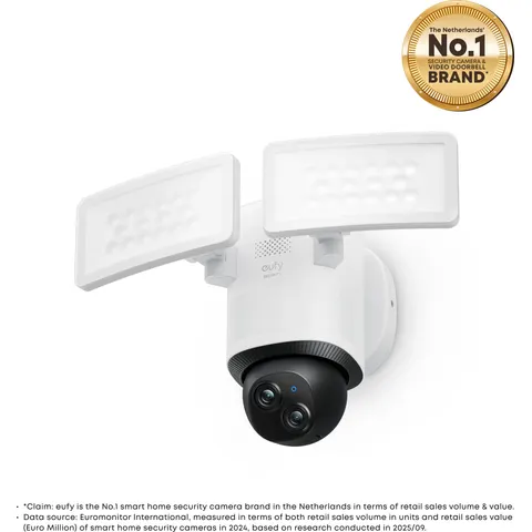 eufy Floodlight Camera E340 White – afbeelding 2