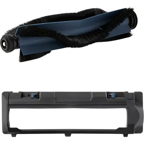 Replacement Roller Brush with Bristles and Replacement Brush Guard with Pro-Detangle Comb, Compatible with eufy X10 Pro Omni Robot Vacuum – afbeelding 2