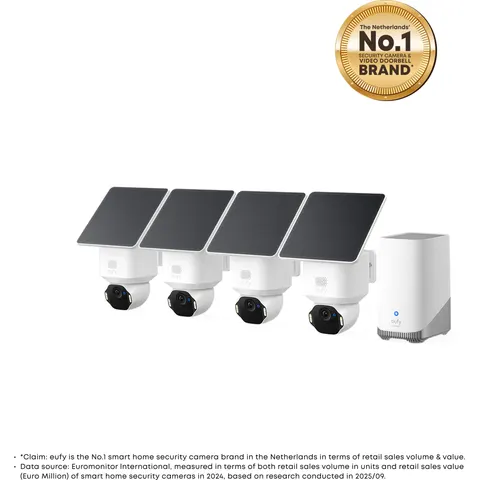 eufy SoloCam E42 4-Cam Kit 4K PTZ Camera – afbeelding 2