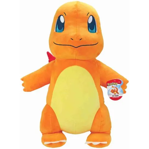 Pokémon Pluche - Knuffel Chermander van 60 cm – afbeelding 2