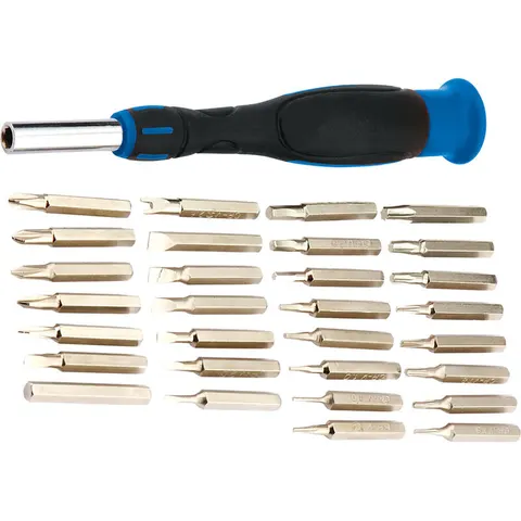 Draper Precisie bitschroevendraaier set 31-delig – afbeelding 2