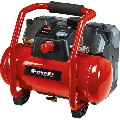 Einhell TE-AC accu compressor (body) 2x 18V Li-ion – afbeelding 2