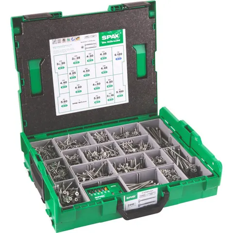 Spax T-STAR plus assortimentskoffer 2446-delig TX – afbeelding 2