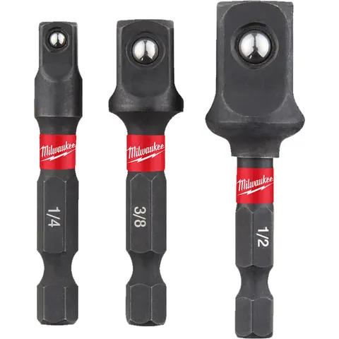 Milwaukee dopadapter set Shockwave 1/4Hex 3-delig – afbeelding 2