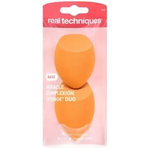 Real Techniques Miracle Complexion Duo Sponge - Make-up spons – afbeelding 2