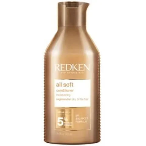 Redken All Soft Conditioner, Bruin, 300 ml – afbeelding 3
