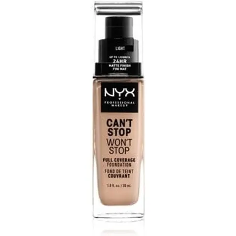 NYX Can't Stop Won't Stop Foundation - Light – afbeelding 3