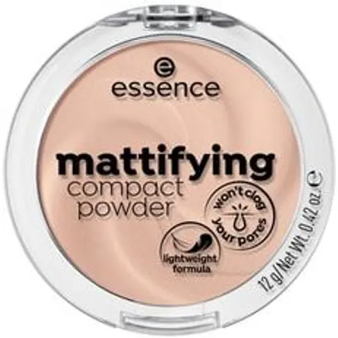 essence mattifying compact powder 11 - pastel beige – afbeelding 2