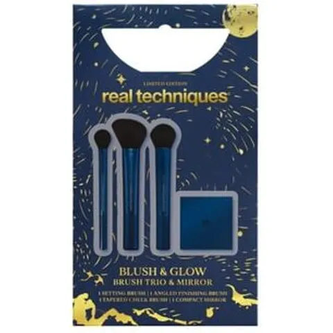 Real Techniques Holiday Blush & Glow Penselen Set – afbeelding 3