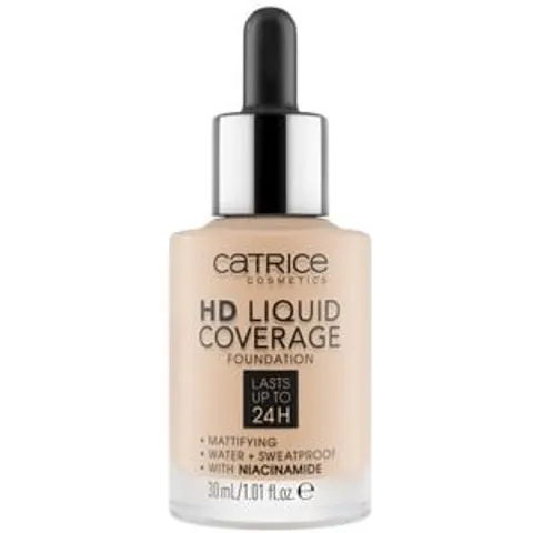 Catrice HD Liquid Coverage Foundation Tint 010 Light Beige 30 ml – afbeelding 4