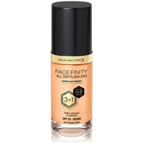Max Factor Facefinity All Day Flawless Foundation - W70 Warm Sand – afbeelding 3