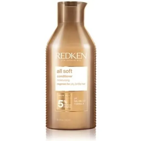 Redken All Soft Conditioner, Bruin, 500 ml – afbeelding 3