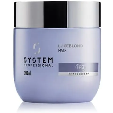 System Professional LipidCode LuxeBlond Haarmasker, 200 ml – afbeelding 2