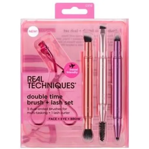 Real Techniques Double Time Penselen Set – afbeelding 3