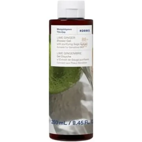 Korres Ginger Lime Hydraterende Douchegel 250 ml – afbeelding 3