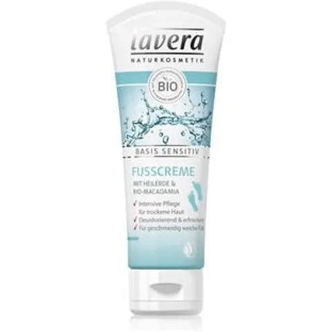 lavera Basis sensitiv Voetcrème, 75 ml – afbeelding 2