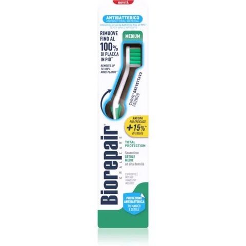 Biorepair Total Medium Tandenborstel Medium 1 st – afbeelding 2