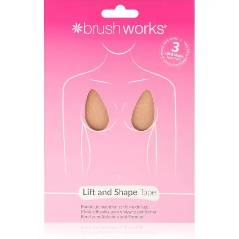 Brushworks Assorted Complexion borstlifttape 3 st – afbeelding 2