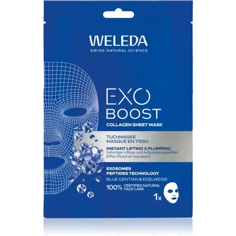 WELEDA Exo Boost Collagen Sheet Mask – afbeelding 2
