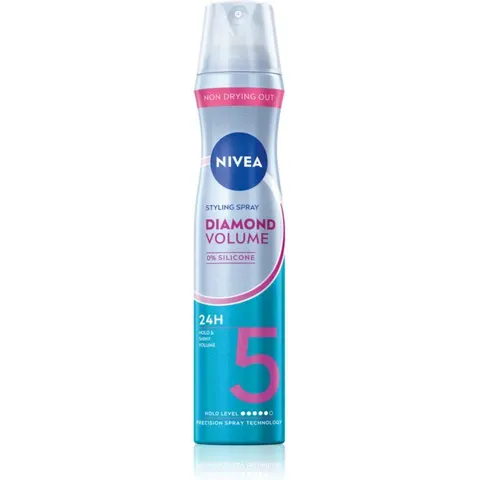 NIVEA Diamond Volume Haarlak 250 ml – afbeelding 2