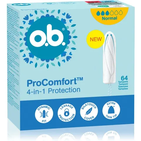 o.b. Pro Comfort Normal tampons 64 st – afbeelding 2