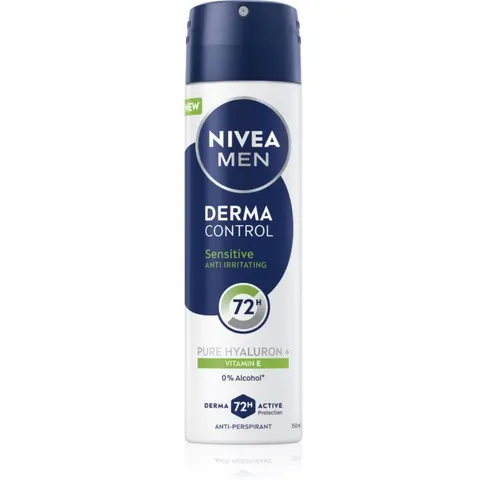 Nivea Deospray Men – Derma Control Sensitive 150 ml – afbeelding 2