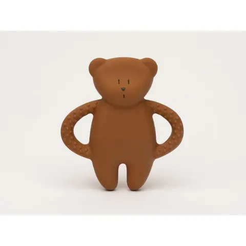 Moonie Natural Teether Caramel bijtring 1 st – afbeelding 2