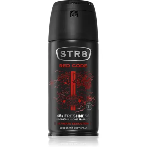STR8 Red Code Deodorant Spray 150 ml – afbeelding 2