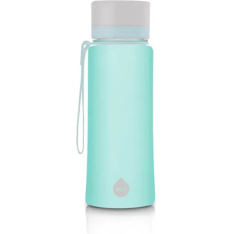 Equa Plain waterfles kleur Ocean 1 st – afbeelding 2
