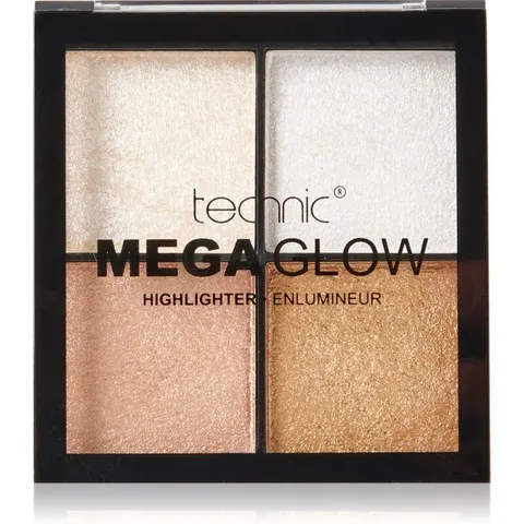 Technic Cosmetics Mega Glow Highlight Palette 10 g – afbeelding 2