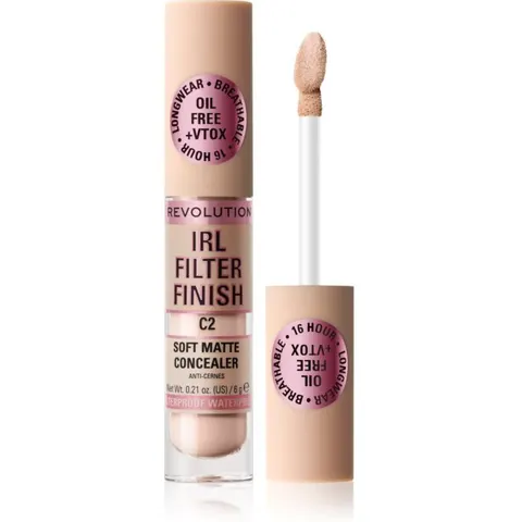 Makeup Revolution IRL Filter Finish Concealer - C2 – afbeelding 2