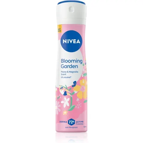 Nivea Deospray – Blooming Garden 150 ml – afbeelding 2