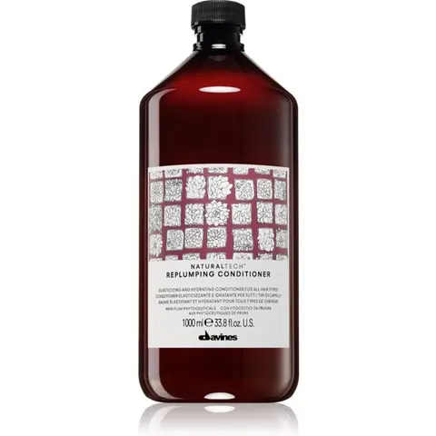 Davines Naturaltech Replumping Conditioner Hydraterende Conditioner voor Makkelijk doorkambaar Haar 1000 ml – afbeelding 2