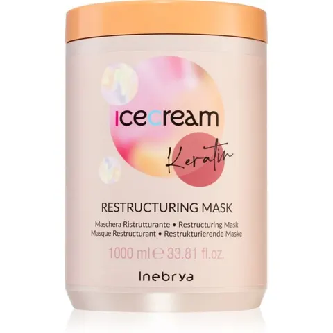 Inebrya - Ice Cream Restructering Mask 1000ML – afbeelding 2