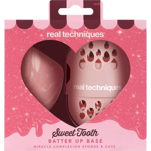 Real Techniques Sweet Tooth MCS + Case Powder Puff, 2 st – afbeelding 2