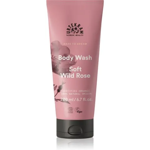 Urtekram Soft Wild Rose Douchegel 200 ml – afbeelding 2