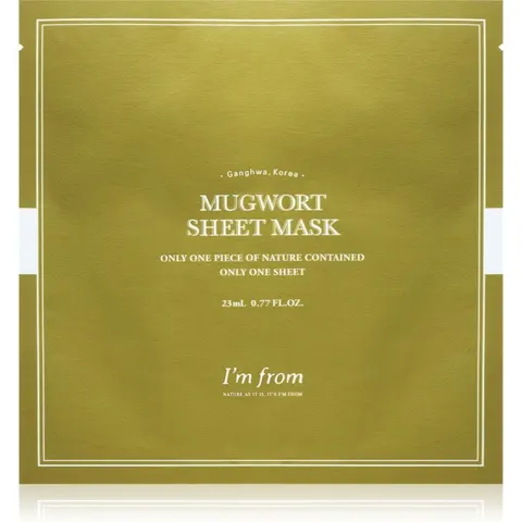 I'm From Mugwort Sheet Mask 23ml – afbeelding 3