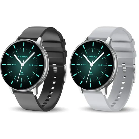 LAMAX Electronics Aura Silver smart horloge 1 st – afbeelding 2