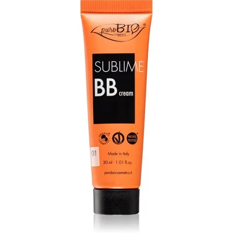 puroBIO Cosmetics Sublime Hydraterende BB Crème Tint 01 30 ml – afbeelding 2