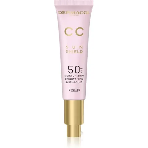 Dermacol CC SUN Shield SPF 50 CC Cream, Bronze, 30 ml – afbeelding 2