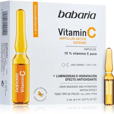 Ampullen Babaria Vitamine C (5 x 2 ml) – afbeelding 2
