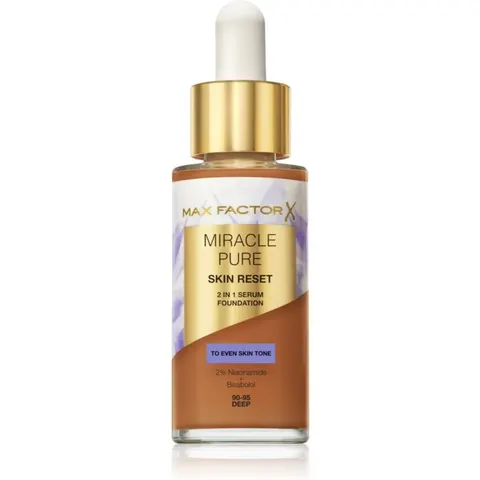 Max Factor Miracle Pure Serum foundation Tint 90-95 Deep 30 ml – afbeelding 2