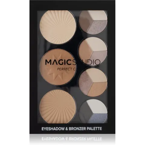 Magic Studio Eyeshadow & Bronzer Palette 23 G – afbeelding 2