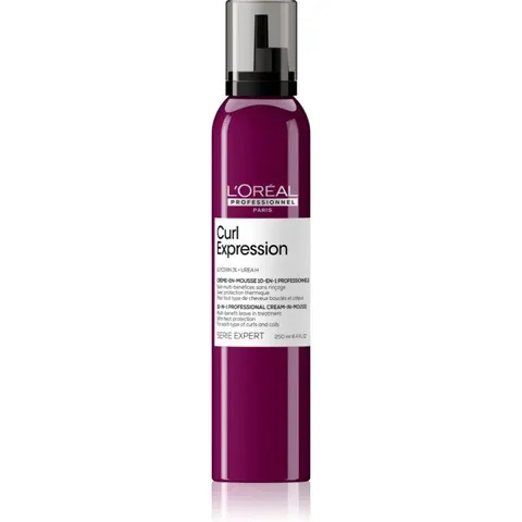 Reconstructive Mousse L'Oreal Professionnel Paris Curl Expression Multifunction Curly Hair 10-in-1 (230 ml) – afbeelding 2