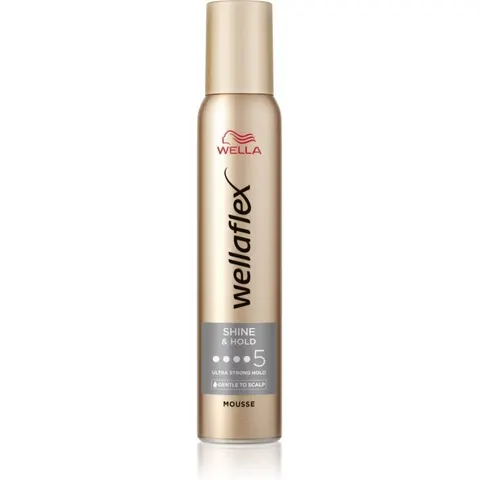 Wella Flex Mousse Shine & Hold 200 ml – afbeelding 2
