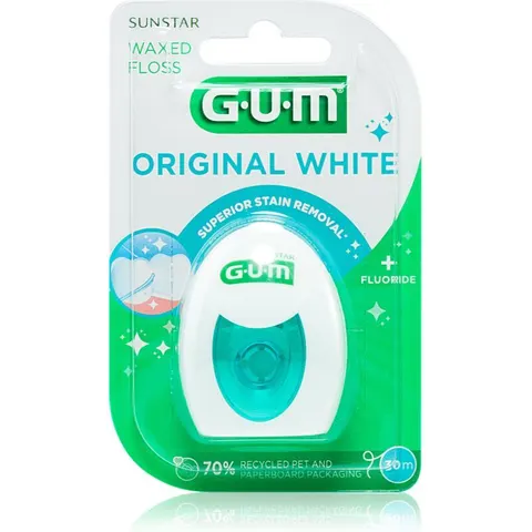Gum Original White Floss - 30m - Flosdraad – afbeelding 3